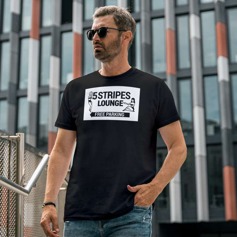 5 Stripes Lounge Tee