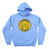 Columbia blue 5 Stripes City Seal hoodie with phoenix emblem graphic inspired by Atlanta’s rise