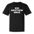 Black t-shirt with '830 Westview Drive' in white text, honoring a shared legacy.