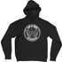 Black 5 Stripes City Seal hoodie with phoenix emblem graphic inspired by Atlanta’s rise