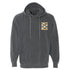 Pepper gray hoodie with God Watch Over Me While I Chase My Dreams graphic design on the front
