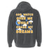 Pepper gray God Watch Over Me While I Chase My Dreams Christian streetwear hoodie