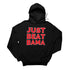 Black Just Beat Bama Georgia football rivalry hoodie with bold front print