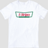 Black Krispy Stripes T-shirt, Atlanta-inspired design mixing Krispy Kreme and 5 Stripes soccer.