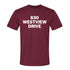 Maroon t-shirt with '830 Westview Drive' in white text, honoring a shared legacy.