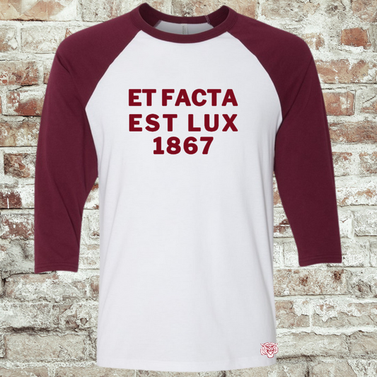 Et Facta Est Lux long sleeve t-shirt