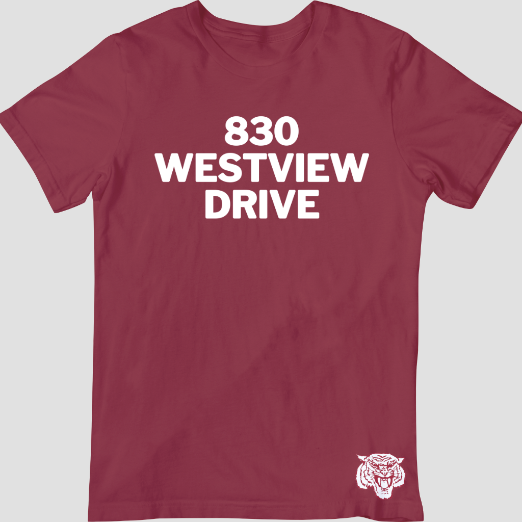 830 Westview Drive T-shirt